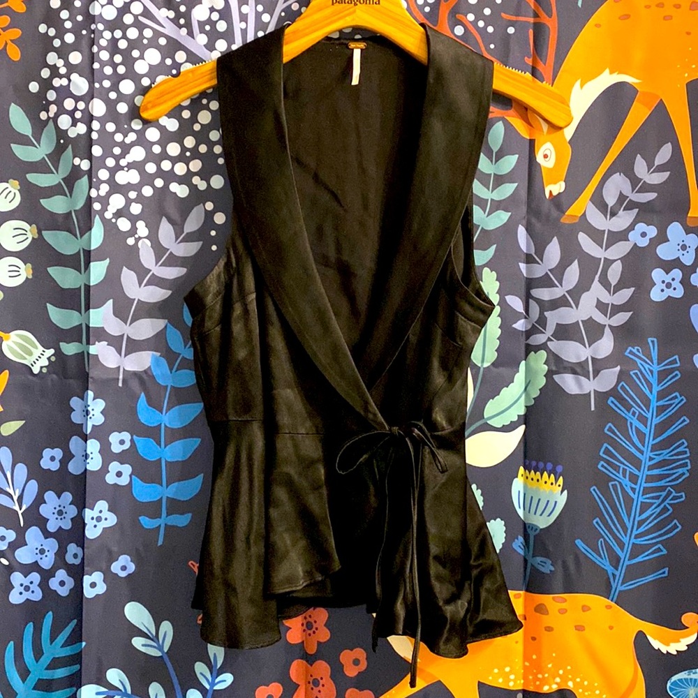 Free people wrap tank size 6